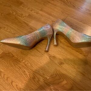 Elegant Glitter Stiletto Heels